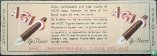 ###Bladwijzer### agio sigaren - Image 1