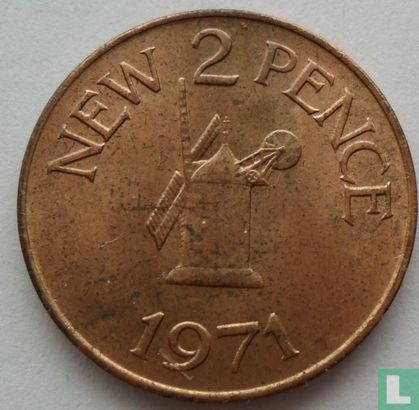 Guernsey 2 pence 1971 - Image 1