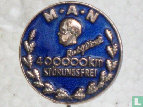 M.A.N.400.000 km störungsfrij Rudolf Diesel  - Image 1