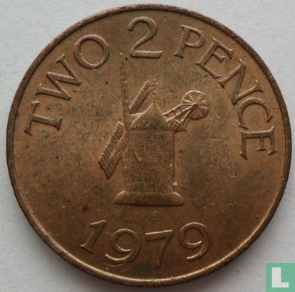 Guernesey 2 pence 1979 - Image 1