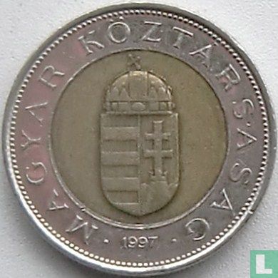 Ungarn 100 Forint 1997 (Bimetall) - Bild 1