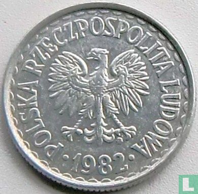 Polen 1 zloty 1982 - Afbeelding 1