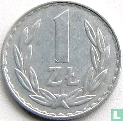 Pologne 1 zloty 1977 - Image 2