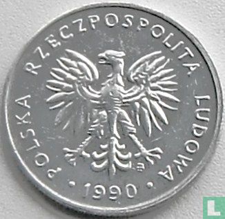 Poland 5 zlotych 1990 - Image 1
