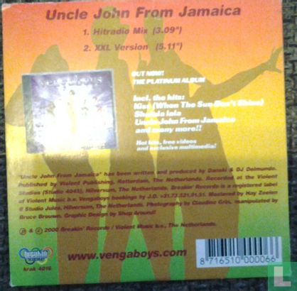 Uncle John from Jamaica - Afbeelding 2