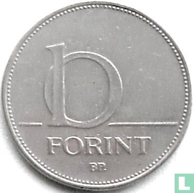 Ungarn 10 Forint 1994 - Bild 2