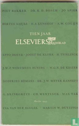 Tien jaar Elseviers weekblad - Image 1