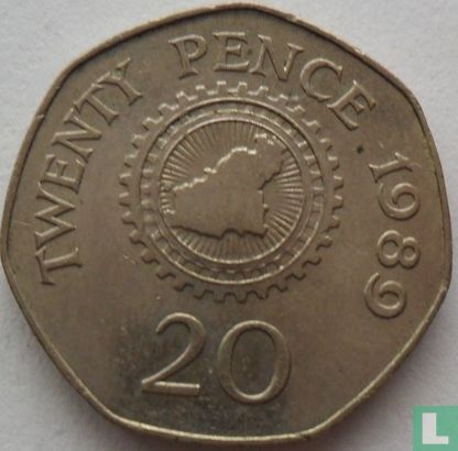 Guernsey 20 pence 1989 - Afbeelding 1