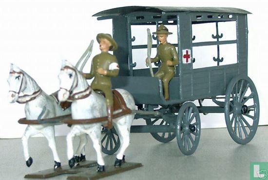 Ambulance AM (ericaine) 1914 2 horses - Afbeelding 2