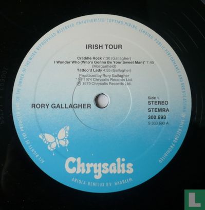 Irish tour '74 - Afbeelding 3