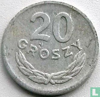 Pologne 20 groszy 1970 - Image 2