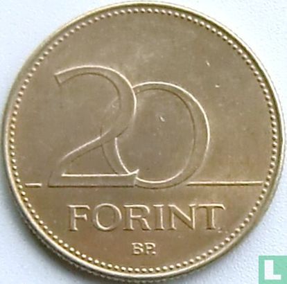 Ungarn 20 Forint 1995 - Bild 2