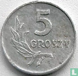 Pologne 5 groszy 1972 - Image 2