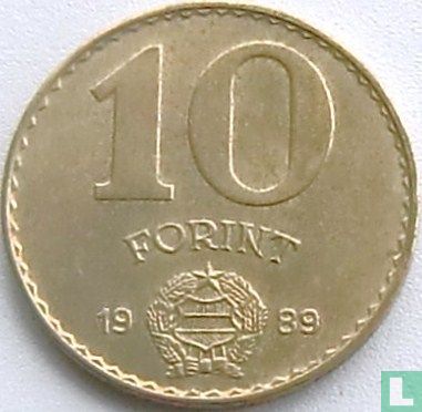 Ungarn 10 Forint 1989 - Bild 1