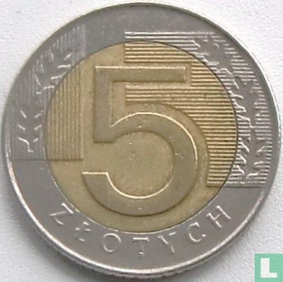 Polen 5 zlotych 1996 - Afbeelding 2