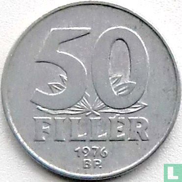 Hongarije 50 fillér 1976 - Afbeelding 1