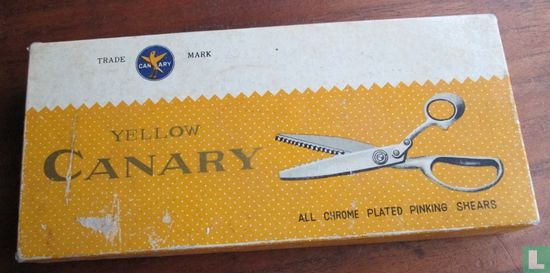Yellow Canary pinking shears / kartelschaar - Bild 2