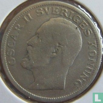 Zweden 1 krona 1906 - Afbeelding 2