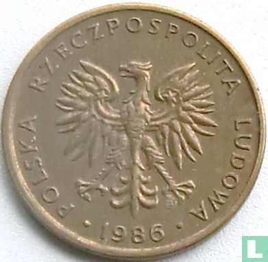 Pologne 5 zlotych 1986 - Image 1