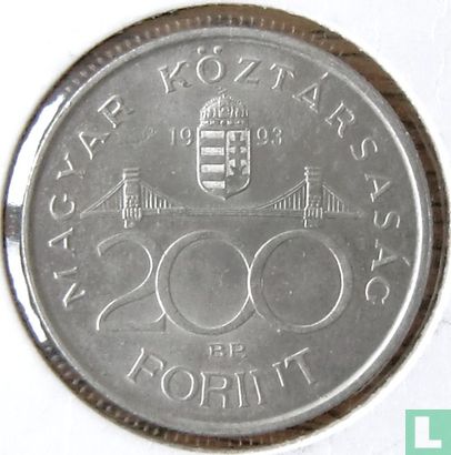 Hongrie 200 forint 1993 - Image 1