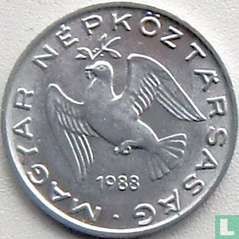 Hongarije 10 fillér 1988 - Afbeelding 1