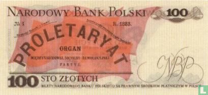 Pologne 100 Zlotych 1976 - Image 2