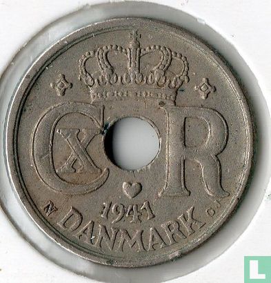 Denemarken 10 øre 1941 (koper-nikkel) - Afbeelding 1