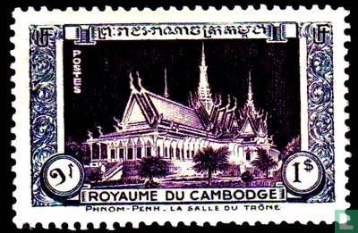 Phnom Penli, the throne room