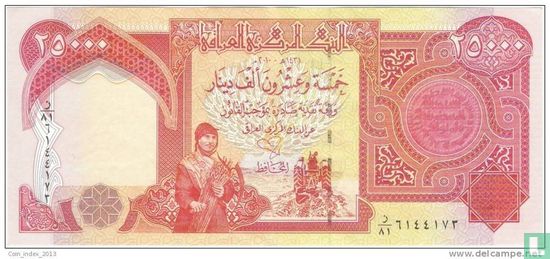 Iraq 25,000 Dinars - Image 1