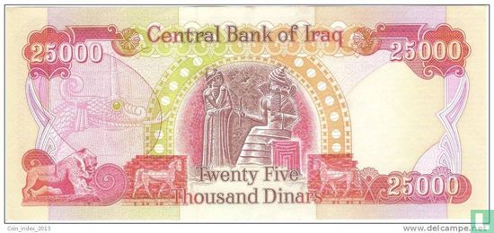 Irak 25,000 Dinars - Image 2