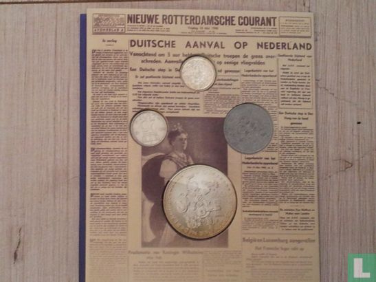 Nederland combinatie set "Nederlandse uitgiften tijdens en na Wereldoorlog II" - Afbeelding 2
