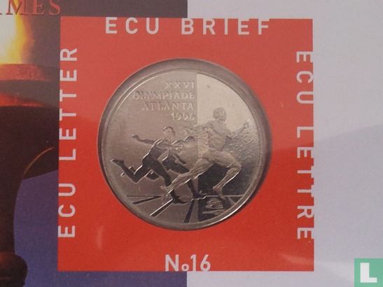 Nederland ecubrief 1996 "16 - Olympische Spelen '96" - Image 2