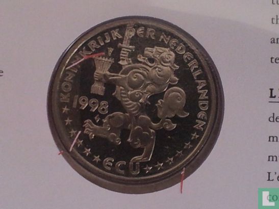Nederland ecubrief 1998 "32 - De gouden koets" - Afbeelding 3