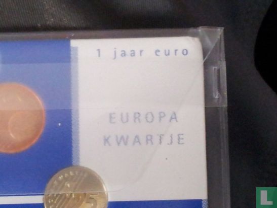 Netherlands mint set 2003 (Muntpost) "1 year of euro coins" - Image 3