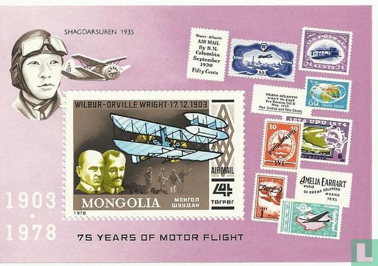 75 Jahre motorisierte Luftfahrt