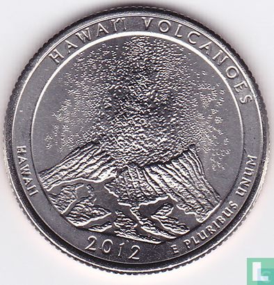 États-Unis ¼ dollar 2012 (P) "Hawai'i Volcanoes national park" - Image 1