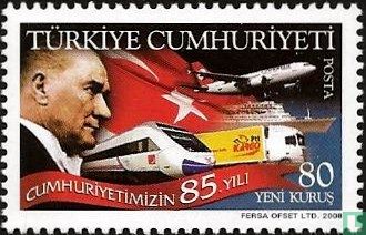 85 years Republic of Turkey