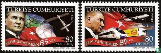 85 years Republic of Turkey
