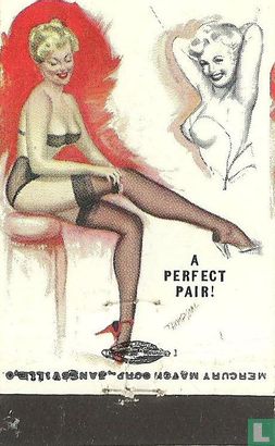 Pin up 50 ies a perfect pair 1b - Afbeelding 2
