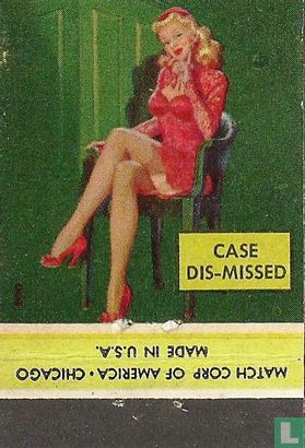 Pin up 40 ies case dis-missed - Afbeelding 2