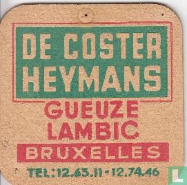 De Coster Heymans Gueuze Lambic