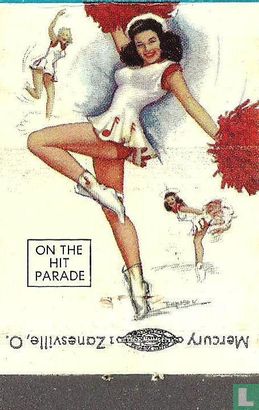 Pin up 50 ies on the hit parade. - Afbeelding 2