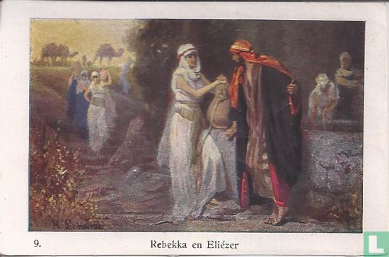 Rebekka en Eliézer