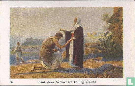 Saul, door Samuël tot koning gezalfd