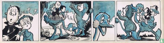 Henk Alleman - originele strook Tommy - 1953 - Afbeelding 1