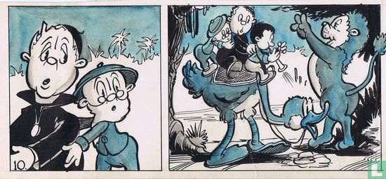 Henk Ab-original strip Tommy-1953 - Image 2