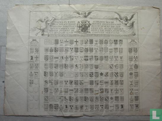 Naamen en wapenschilden van de edelwelactbaare heeren regenten der hoofdstad 's-Hertogenbosch - Image 1
