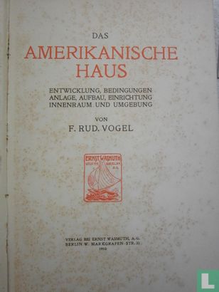 Das amerikanische Haus - Afbeelding 2