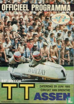 Programma Dutch TT Assen 1985