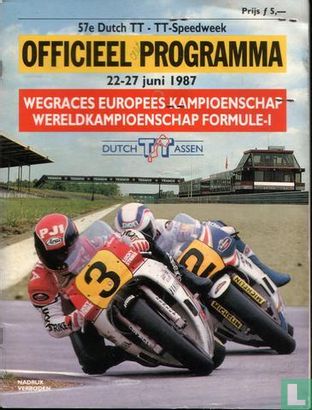 Programma Dutch TT Assen 1987